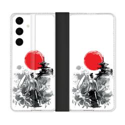 Housse Cuir Portefeuille Pour Samsung Galaxy S25 FE Voyage Japon Femme