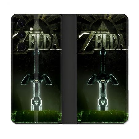 Housse Cuir Portefeuille Pour Samsung Galaxy S25 FE Zelda