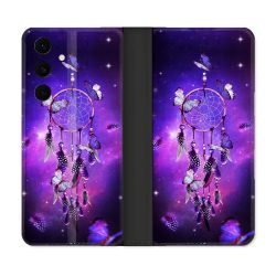 Housse Cuir Portefeuille Pour Samsung Galaxy S25 FE Zen Attrape Reve Papillon