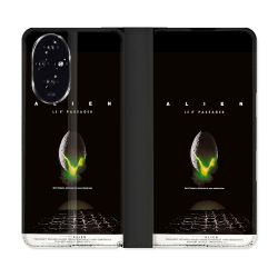Housse cuir portefeuille Pour Honor 200 5G Alien Affiche
