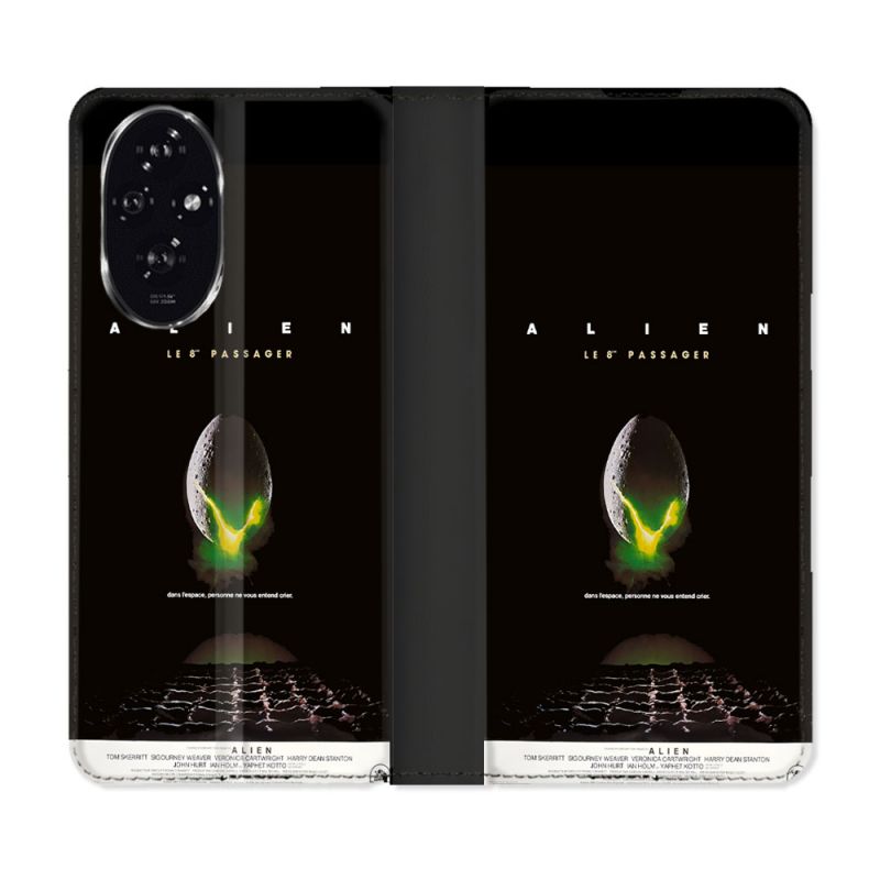 Housse cuir portefeuille Pour Honor 200 5G Alien Affiche