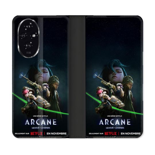 Housse cuir portefeuille Pour Honor 200 5G Arcane Affiche