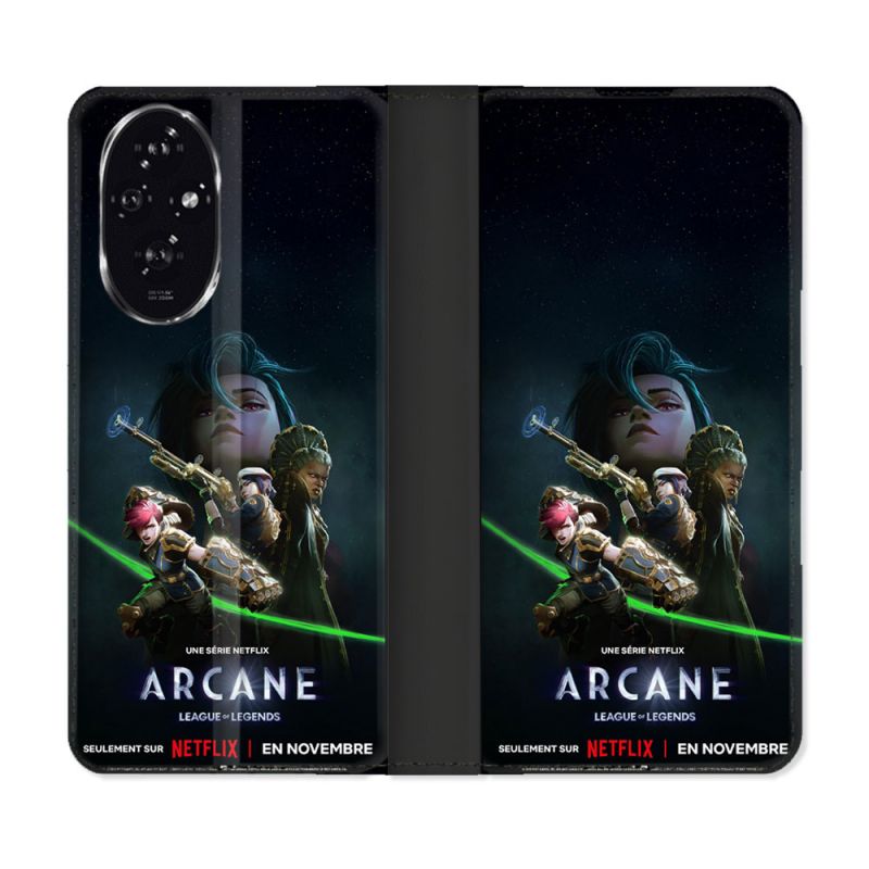 Housse cuir portefeuille Pour Honor 200 5G Arcane Affiche