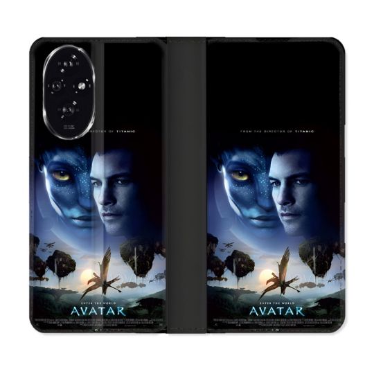 Housse cuir portefeuille Pour Honor 200 5G Avatar