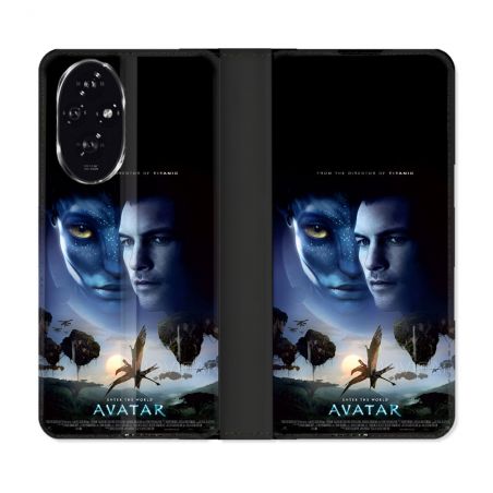 Housse cuir portefeuille Pour Honor 200 5G Avatar