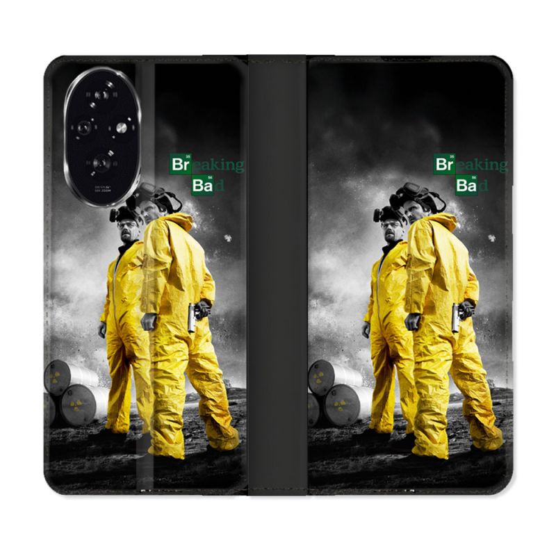 Housse cuir portefeuille Pour Honor 200 5G Breaking Bad Affiche