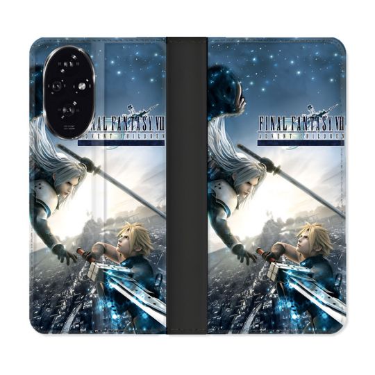 Housse cuir portefeuille Pour Honor 200 5G Final Fantaisy