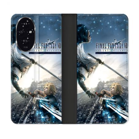 Housse cuir portefeuille Pour Honor 200 5G Final Fantaisy