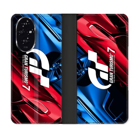 Housse cuir portefeuille Pour Honor 200 5G Gran Turismo
