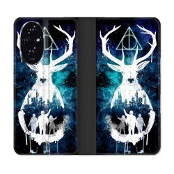 Housse cuir portefeuille Pour Honor 200 5G Harry Potter Patronome