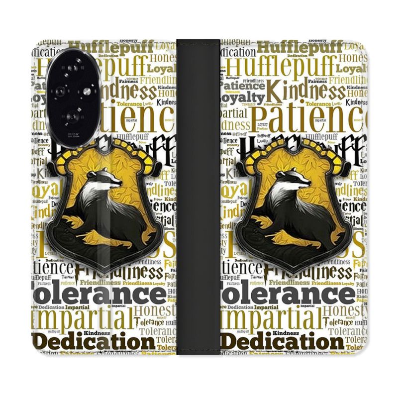 Housse cuir portefeuille Pour Honor 200 5G Harry Potter Poursouffle