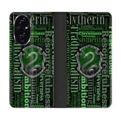Housse cuir portefeuille Pour Honor 200 5G Harry Potter Serpentar