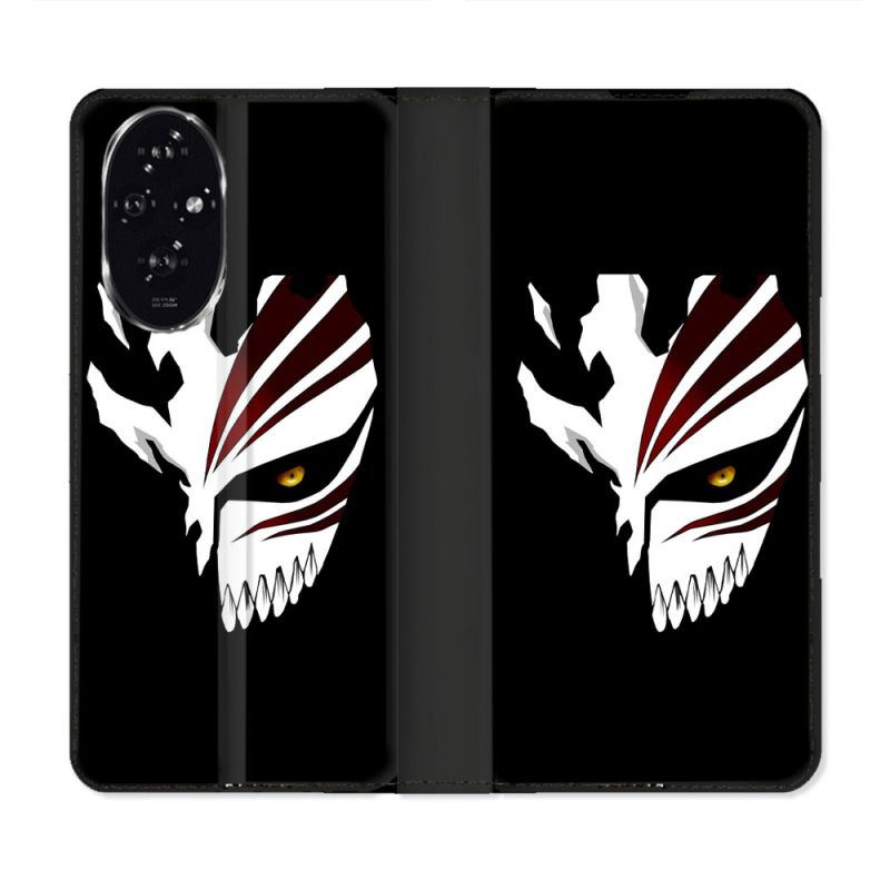Housse cuir portefeuille Pour Honor 200 5G Manga Bleach Masque
