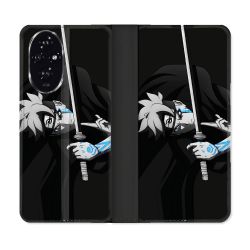 Housse cuir portefeuille Pour Honor 200 5G Manga Boruto Epée