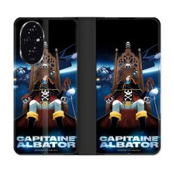 Housse cuir portefeuille Pour Honor 200 5G Manga Capitaine Albator