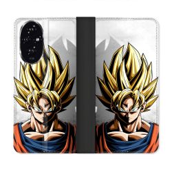 Housse cuir portefeuille Pour Honor 200 5G Manga Dragon Ball Sangoku Portrait