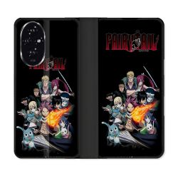 Housse cuir portefeuille Pour Honor 200 5G Manga Fairy Tail Logo Team