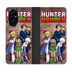 Housse cuir portefeuille Pour Honor 200 5G Manga Hunter X Hunter Vintage