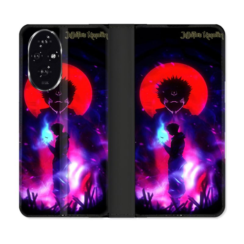 Housse cuir portefeuille Pour Honor 200 5G Manga Jujutsu Kaisen Itadori Sukuna