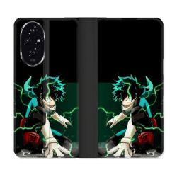 Housse cuir portefeuille Pour Honor 200 5G Manga My Hero Academia Deku