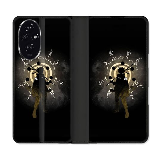 Housse cuir portefeuille Pour Honor 200 5G Manga Naruto Sage