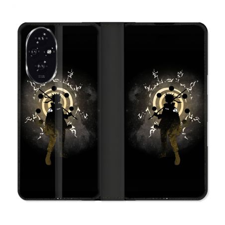 Housse cuir portefeuille Pour Honor 200 5G Manga Naruto Sage