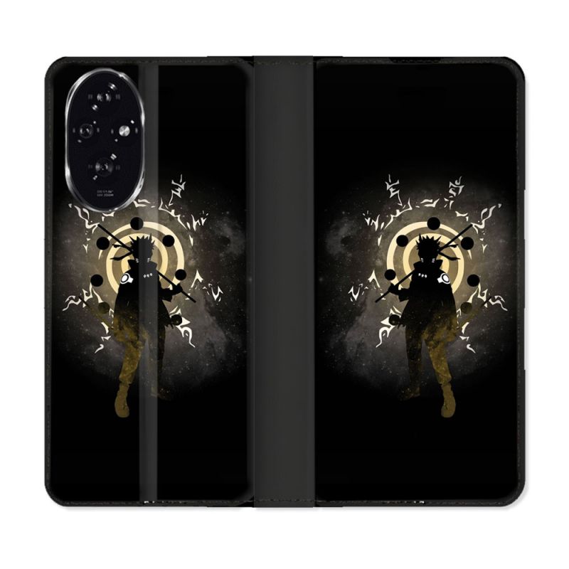 Housse cuir portefeuille Pour Honor 200 5G Manga Naruto Sage