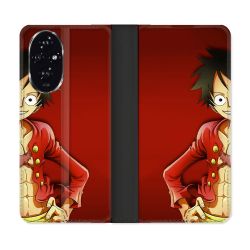 Housse cuir portefeuille Pour Honor 200 5G Manga One Piece Luffy