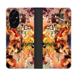 Housse cuir portefeuille Pour Honor 200 5G Manga One Piece Nakama