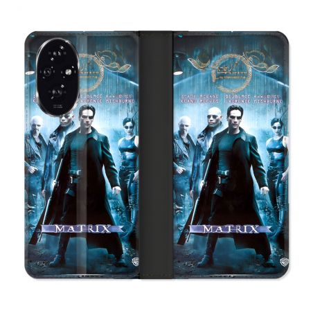 Housse cuir portefeuille Pour Honor 200 5G Matrix Affiche