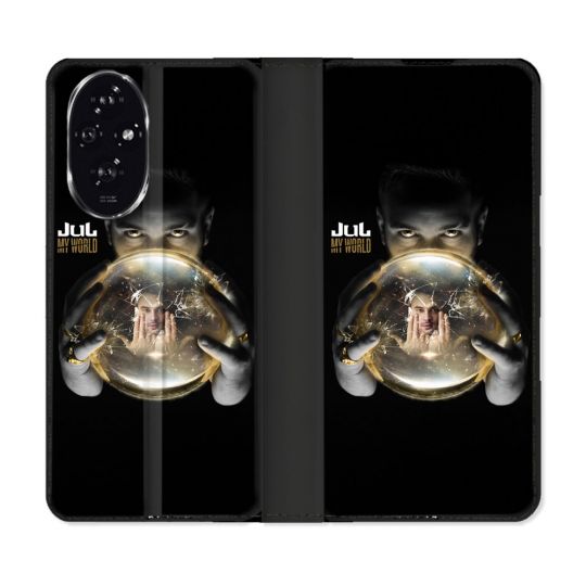 Housse cuir portefeuille Pour Honor 200 5G Musique Jul Affiche