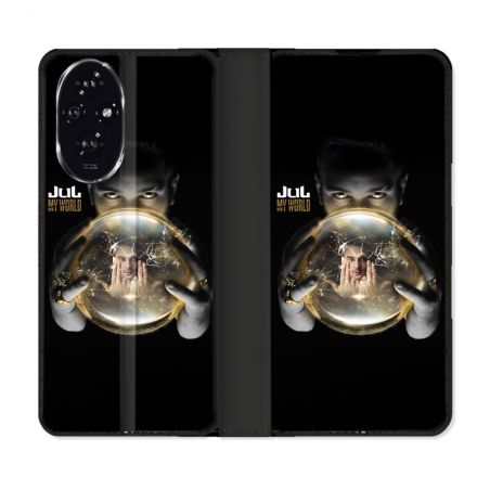 Housse cuir portefeuille Pour Honor 200 5G Musique Jul Affiche