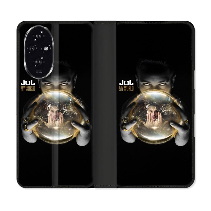 Housse cuir portefeuille Pour Honor 200 5G Musique Jul Affiche