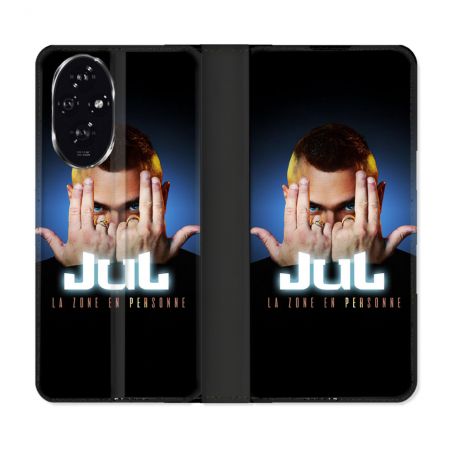Housse cuir portefeuille Pour Honor 200 5G Musique Jul Signe
