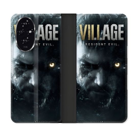 Housse cuir portefeuille Pour Honor 200 5G Resident Evil