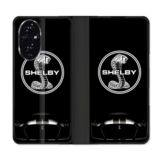 Housse cuir portefeuille Pour Honor 200 5G Shelby
