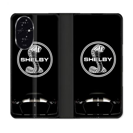 Housse cuir portefeuille Pour Honor 200 5G Shelby
