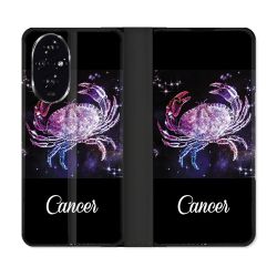 Housse cuir portefeuille Pour Honor 200 5G Signe Zodiaque 2 Cancer