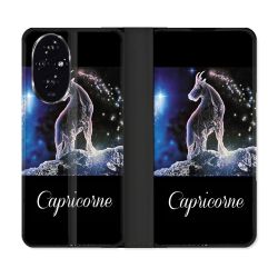 Housse cuir portefeuille Pour Honor 200 5G Signe Zodiaque 2 Capricorne