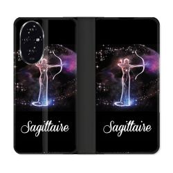 Housse cuir portefeuille Pour Honor 200 5G Signe Zodiaque 2 Sagittaire