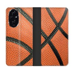 Housse cuir portefeuille Pour Honor 200 5G Sport Ballon Basket