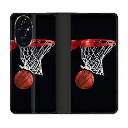 Housse cuir portefeuille Pour Honor 200 5G Sport Basket Panier