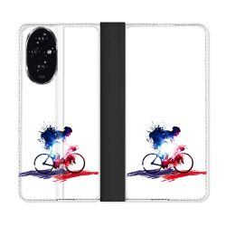 Housse cuir portefeuille Pour Honor 200 5G Sport Cyclisme France