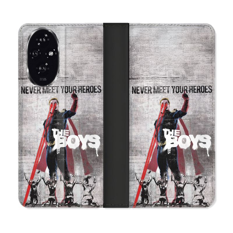 Housse cuir portefeuille Pour Honor 200 5G The Boys Affiche