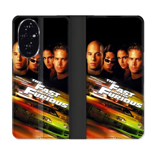 Housse cuir portefeuille Pour Honor 200 5G The Fast And Furious