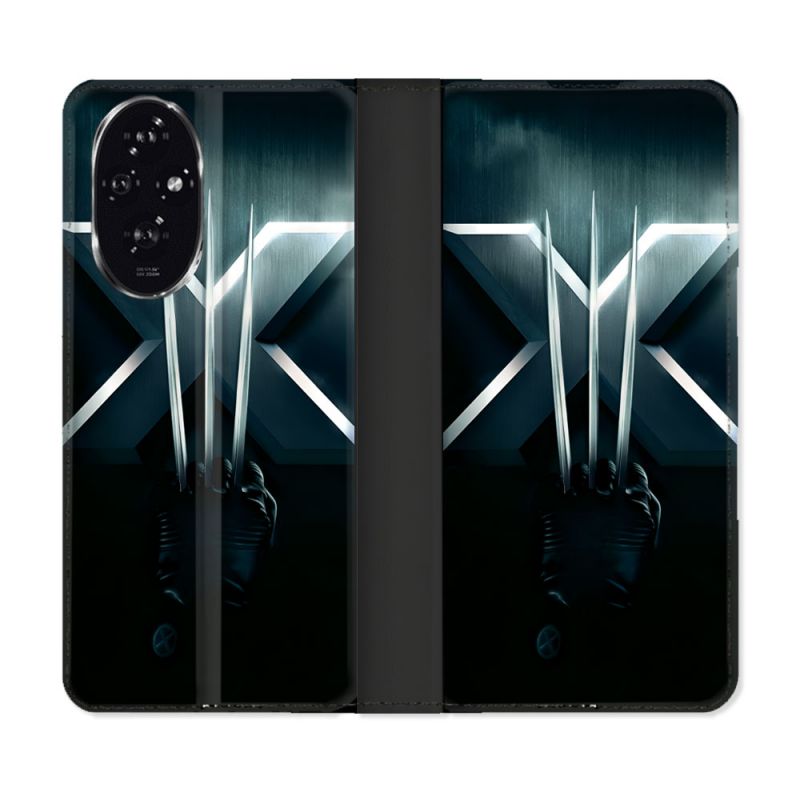 Housse cuir portefeuille Pour Honor 200 5G Xmen