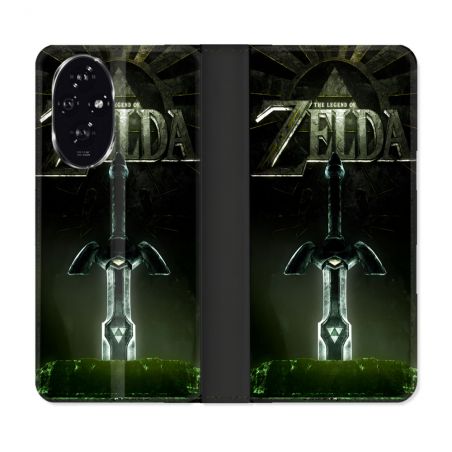 Housse cuir portefeuille Pour Honor 200 5G Zelda