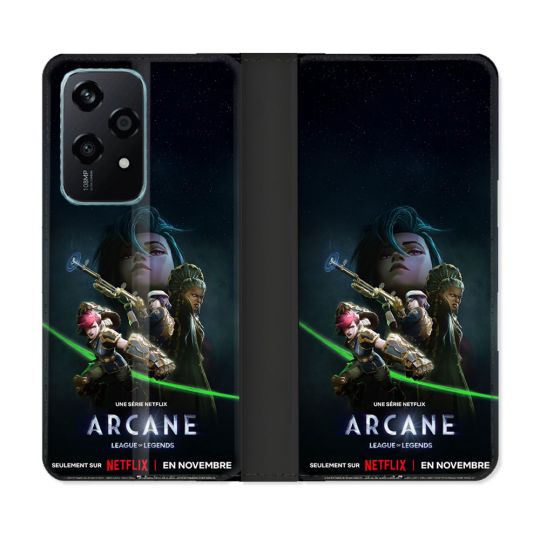 Housse cuir portefeuille Pour Honor 200 Lite 5G Arcane Affiche