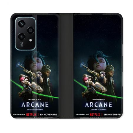 Housse cuir portefeuille Pour Honor 200 Lite 5G Arcane Affiche