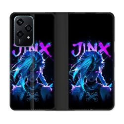 Housse cuir portefeuille Pour Honor 200 Lite 5G Arcane Jinx Night